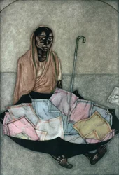 Vendedor de pañuelos, 1983
